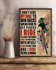I Ride To Find Peace Cycling 16x24 Poster lifestyle-poster-3