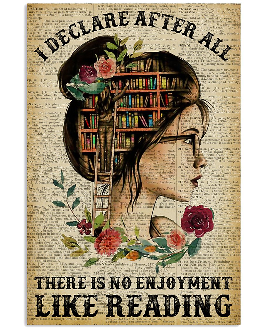I Declare After All Reading 11x17 Poster