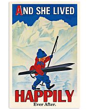 Happily Ever After Skiing 16x24 Poster front