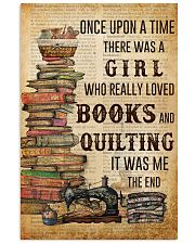 Once Upon A Time Reading Quilting 11x17 Poster front