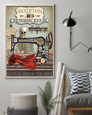 Sewing Room Skeleton 16x24 Poster lifestyle-poster-1