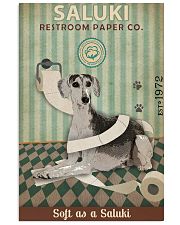 Green Restroom Paper Company Saluki 11x17 Poster front