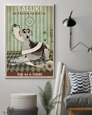 Green Restroom Paper Company Saluki 11x17 Poster lifestyle-poster-1