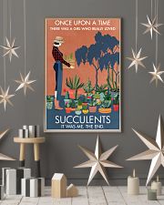 Vintage Once Upon A Time Succulent 16x24 Poster lifestyle-holiday-poster-1