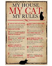 My House My Cat My Rules 16x24 Poster front