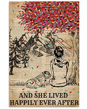 Dictionary Girl Happily Ever Bulldog 11x17 Poster front