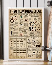 Triathlon Knowledge 16x24 Poster lifestyle-poster-4