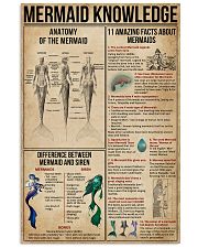 Mermaid Knowledge 11x17 Poster front