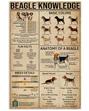 Knowledge Poster Beagle 11x17 Poster front