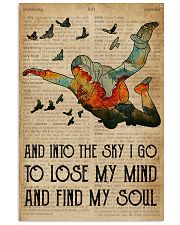 Dictionary Skydiving Into The Sky 16x24 Poster front
