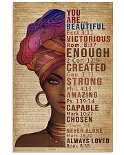 You Are Beautiful Black Girl Dictionary 11x17 Poster front