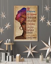 You Are Beautiful Black Girl Dictionary 11x17 Poster lifestyle-holiday-poster-1