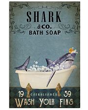 Vintage Bath Soap Shark 11x17 Poster front