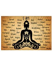 I Am Yoga 24x16 Poster front