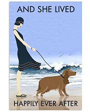 Beach And Dog Cocker Spaniel 11x17 Poster front