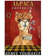 Coffee Company Alpaca 11x17 Poster front