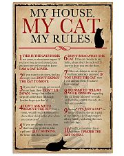 My House My Cat Skeleton 11x17 Poster front