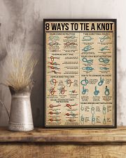 8 WaysTo Tie a Knot Rock Climbing 16x24 Poster lifestyle-poster-3