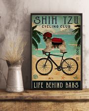 Cycling Club Shih Tzu 11x17 Poster lifestyle-poster-3