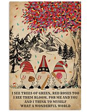 Baseball Gnomes I See Trees Of Green 11x17 Poster front
