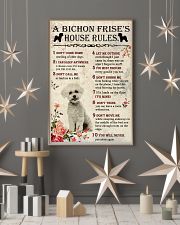 A Bichon Frise's House Rules 11x17 Poster lifestyle-holiday-poster-1