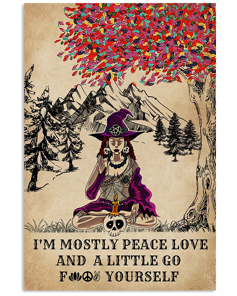 Witch Yoga And Litter Go Yourself 11x17 Poster