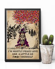 Witch Yoga And Litter Go Yourself 11x17 Poster lifestyle-poster-8