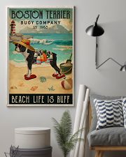 Vintage Buoy Company Boston Terrier 11x17 Poster lifestyle-poster-1