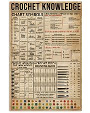 Crochet Knowledge 24x36 Poster front