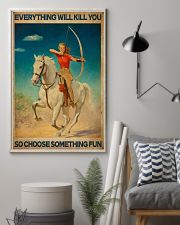 Archery Everything Will Kill You 16x24 Poster lifestyle-poster-1