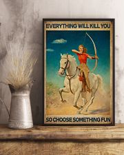 Archery Everything Will Kill You 16x24 Poster lifestyle-poster-3