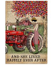 Dictionary Lived Happily Farm Girl 11x17 Poster front
