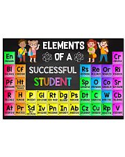 Elements Of A Successful Student 17x11 Poster front