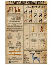 Great Dane Knowledge 11x17 Poster front