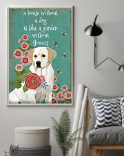 A House Without Labrador Retriever 11x17 Poster lifestyle-poster-1