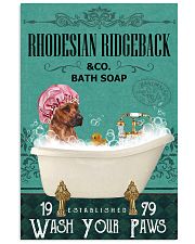 Green Bath Soap Company Rhodesian Ridgeback 11x17 Poster front
