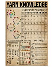 Yarn Knowledge Sewing 16x24 Poster front