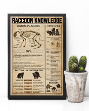 Raccoon Knowledge 11x17 Poster lifestyle-poster-8