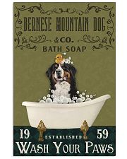 Olive Bath Soap Company Bernese Mountain Dog 11x17 Poster front