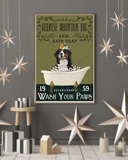 Olive Bath Soap Company Bernese Mountain Dog 11x17 Poster lifestyle-holiday-poster-1