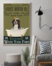 Olive Bath Soap Company Bernese Mountain Dog 11x17 Poster lifestyle-poster-1