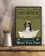 Olive Bath Soap Company Bernese Mountain Dog 11x17 Poster lifestyle-poster-3