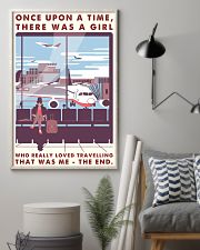 Once Upon A Time Girl Loved Traveling 16x24 Poster lifestyle-poster-1
