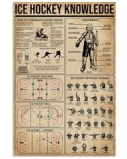 Ice Hockey Knowledge 16x24 Poster front