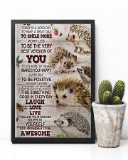 Hedgehog Today Is A Good Day 11x17 Poster lifestyle-poster-8