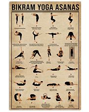 Bikram Yoga Asanas 16x24 Poster front