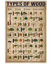 Types Of Wood Carpentry 11x17 Poster front
