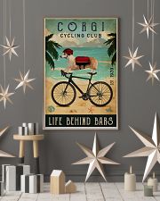 Cycling Club Corgi 11x17 Poster lifestyle-holiday-poster-1