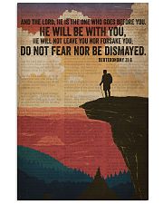 He Will Be With You Bible And Hiking 16x24 Poster front