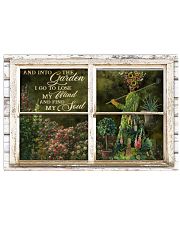 Window And Into The Garden Girl 24x16 Poster front